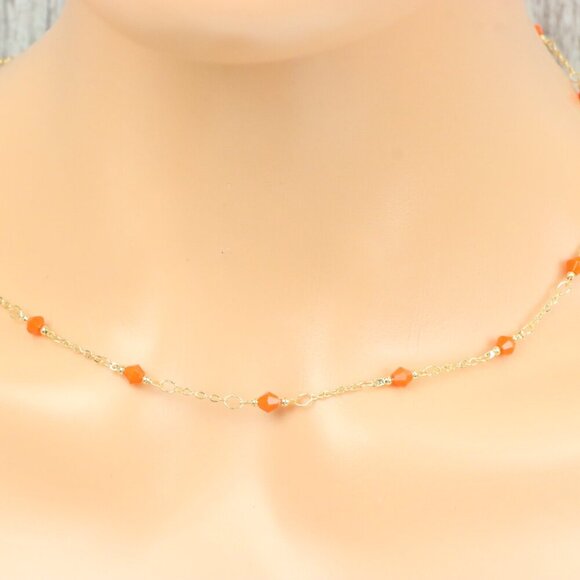 Minimalist Necklace Chain, Elegant Jewelry for Women & Girls | MLCRC1012 - Picture 6 of 10